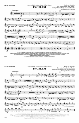 Book cover for Problem: 2nd B-flat Trumpet