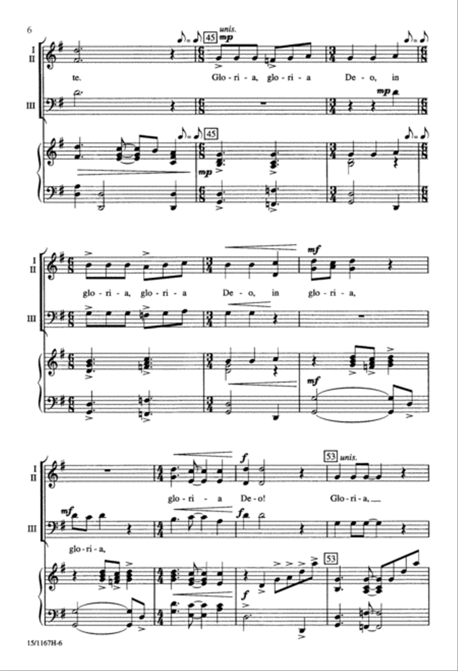 Gloria Deo 3-Part scores gallery preview page 7