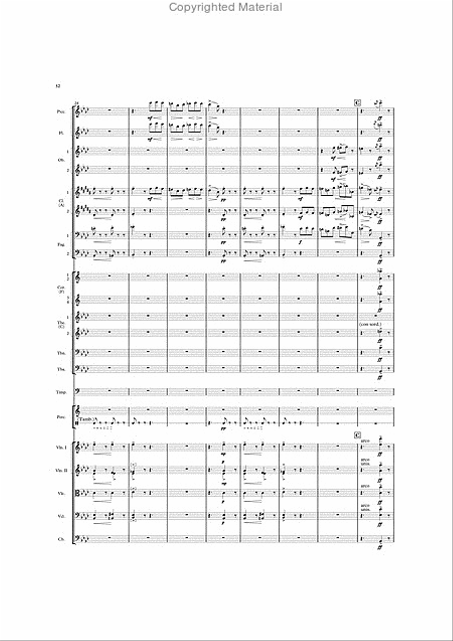 Facade: First and Second Suites for Orchestra Orchestra scores gallery preview page 15