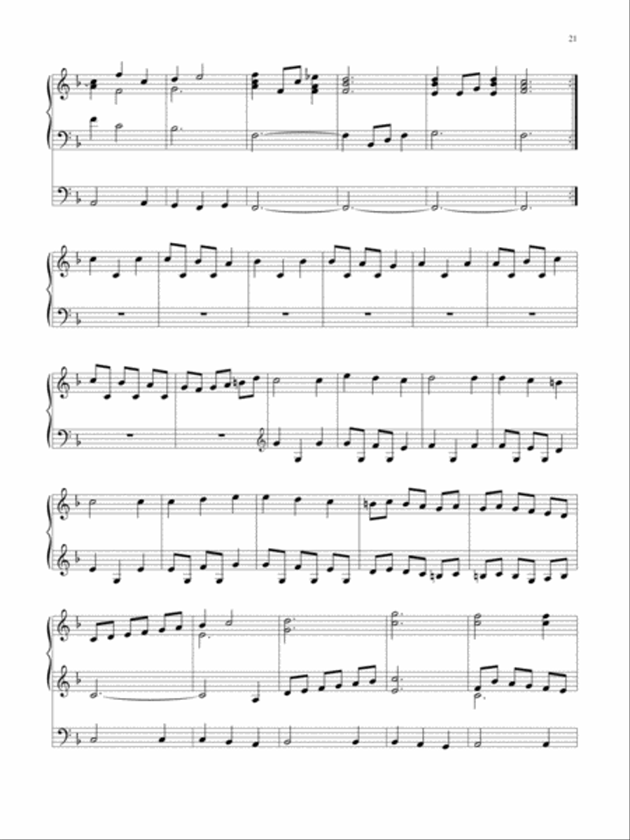 Lord of Glory: Organ Hymn Preludes Organ Solo scores gallery preview page 10