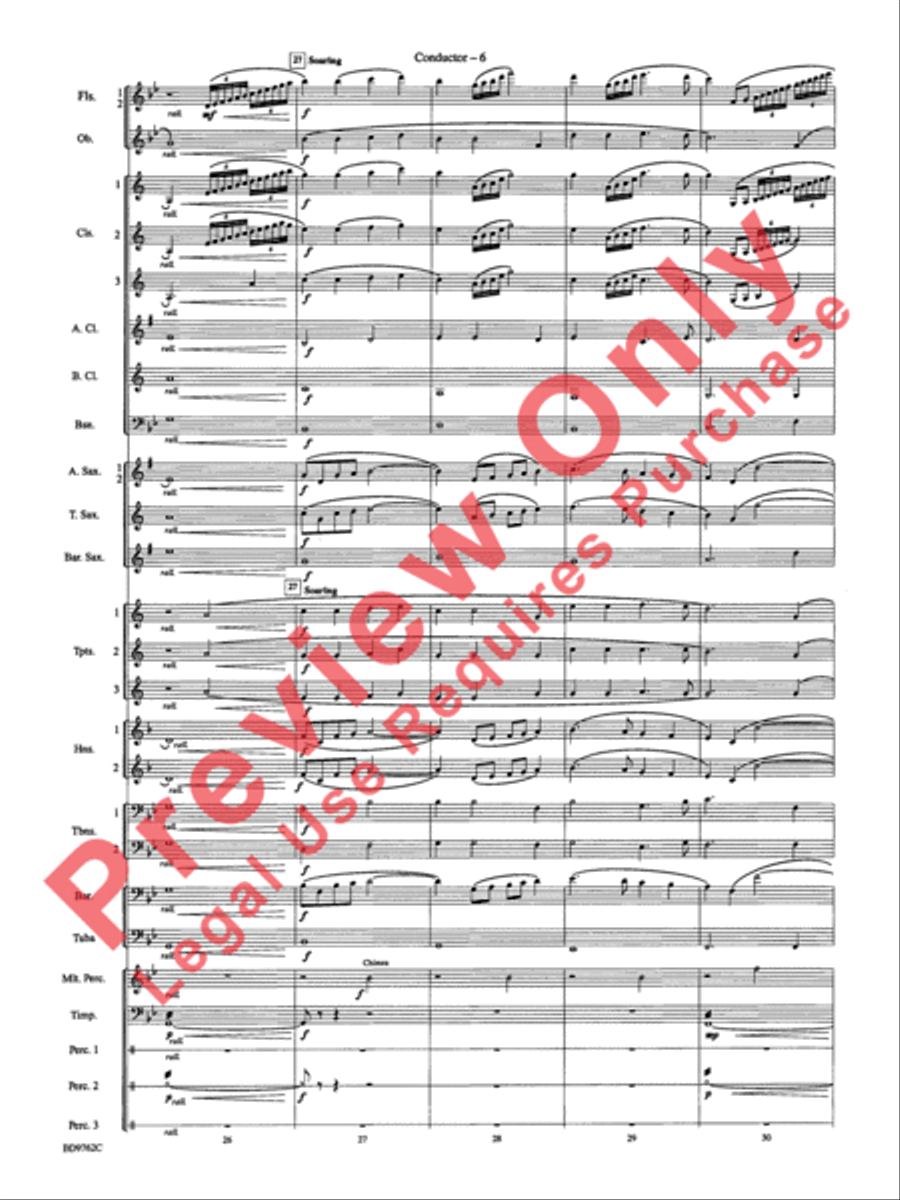 By Loch and Mountain Concert Band scores gallery preview page 9