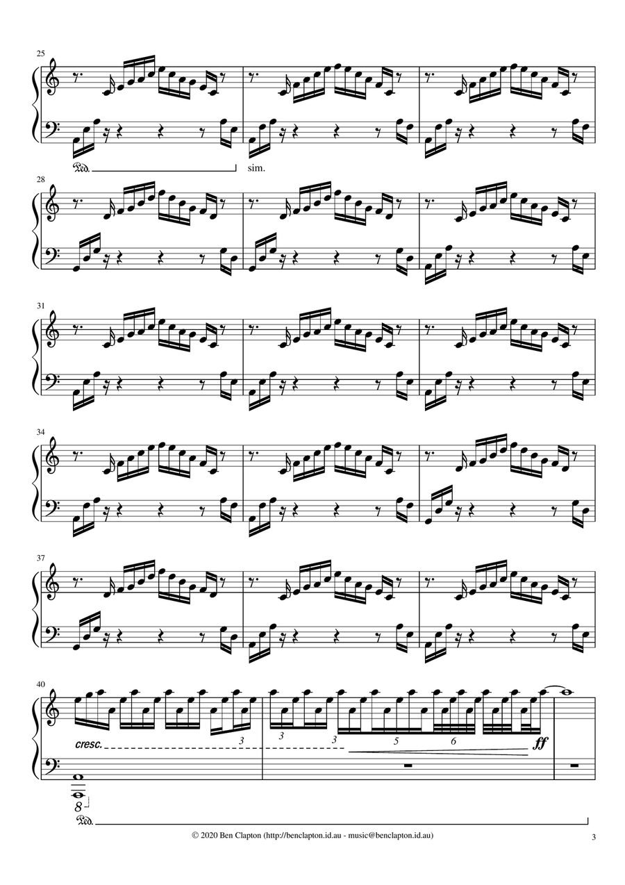 Nullabor Piano Solo scores gallery preview page 3