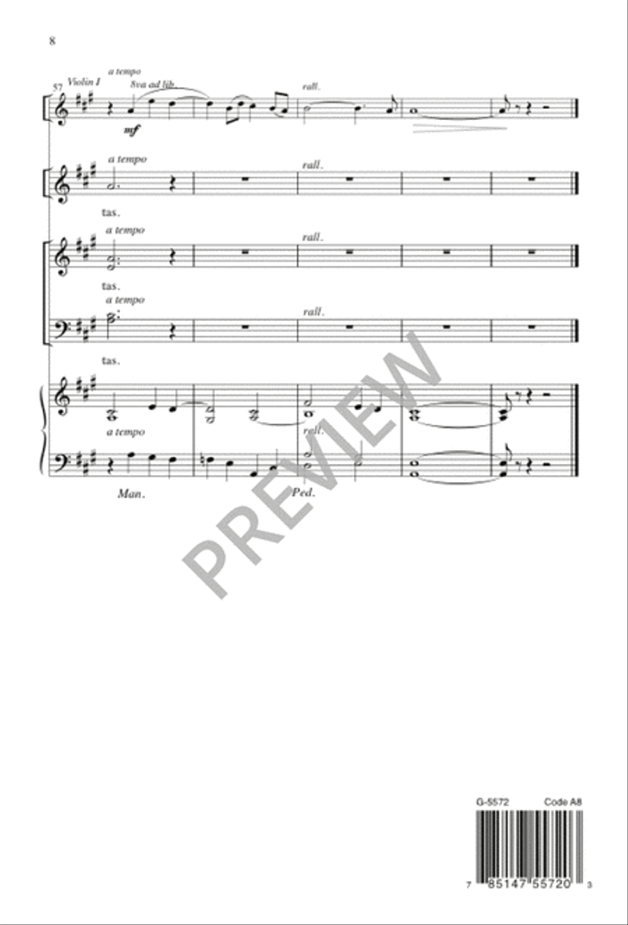 Panis Angelicus 4-Part scores gallery preview page 7