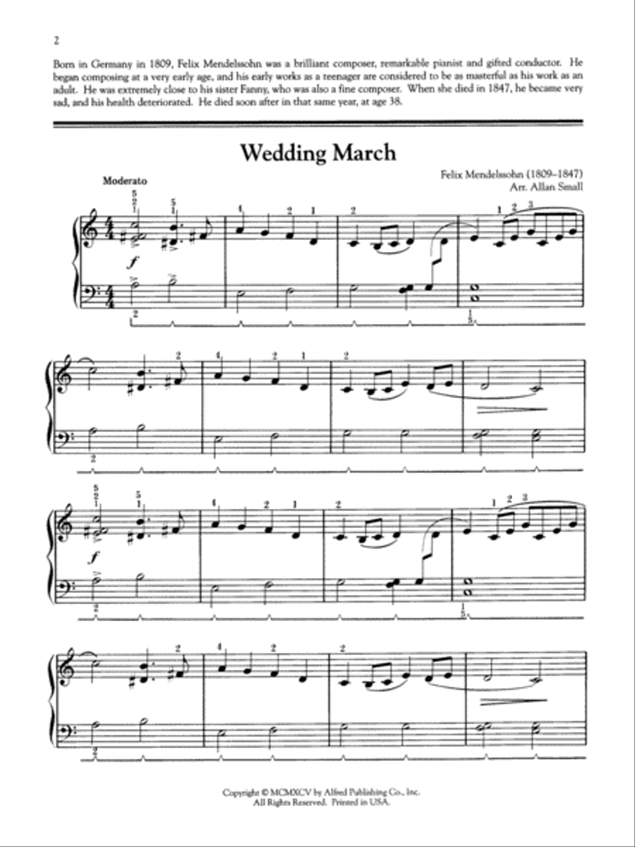 Wedding March Small Ensemble scores gallery preview page 4