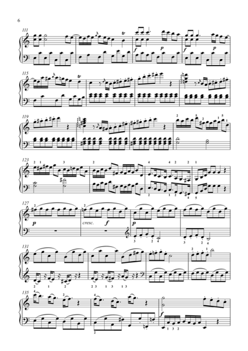 Sonata in C Major K.309(Mozart)