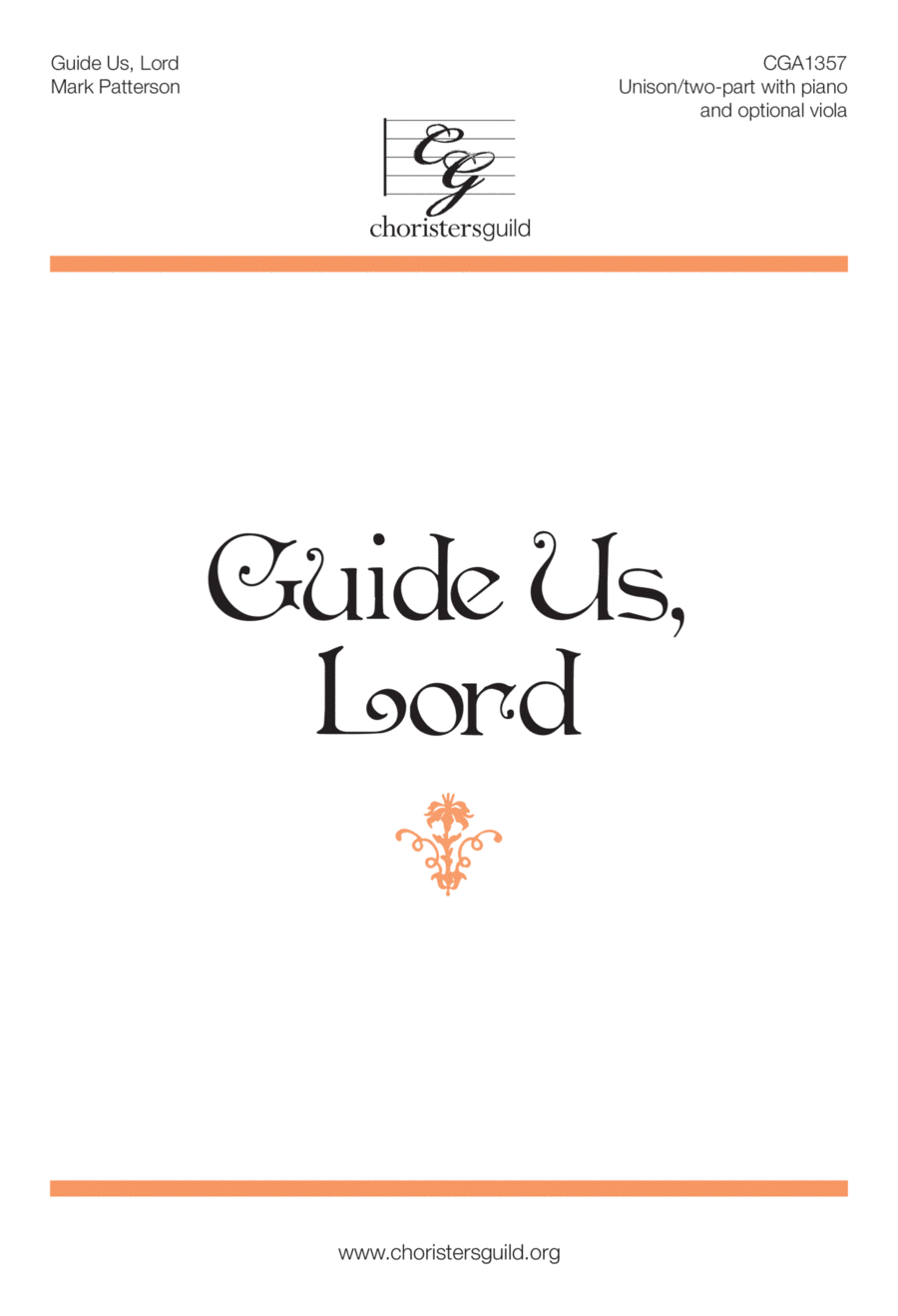 Guide Us, Lord Choir scores gallery preview page 1