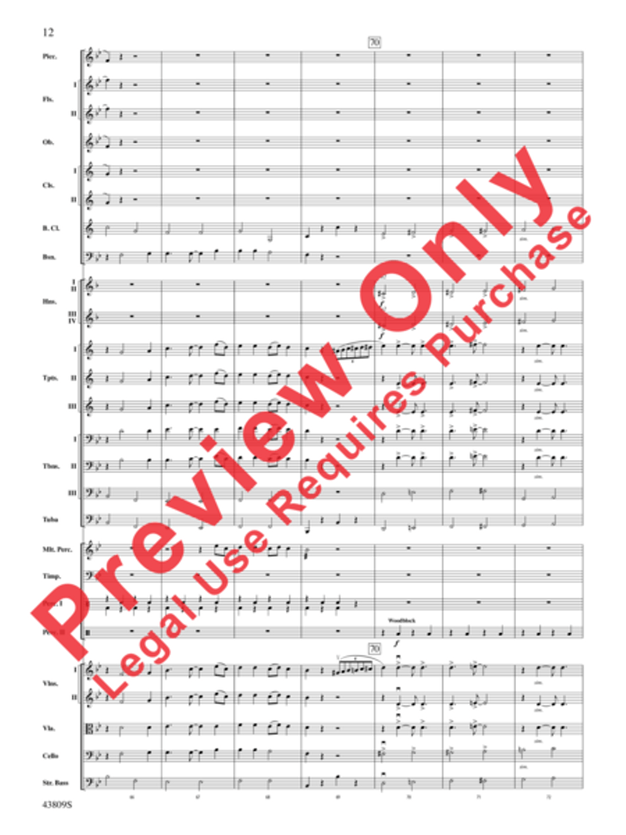 Gershwin by George! Full Orchestra scores gallery preview page 13