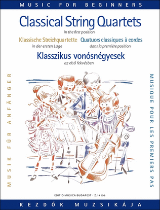 Book cover for Klassische Quartettmusik für Anfänger (Erste Lag