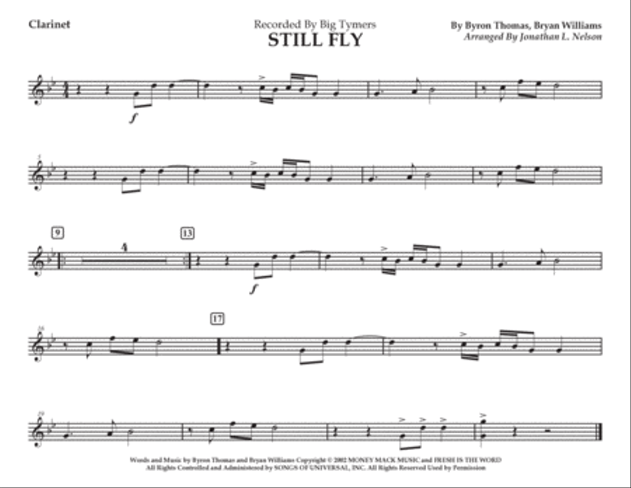 Still Fly Marching Band scores gallery preview page 6