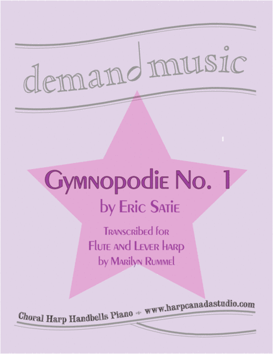 Gymnopodie No. 1 for Flute and Lever Harp (pour flûte & harpe celtique à leviers) image number null