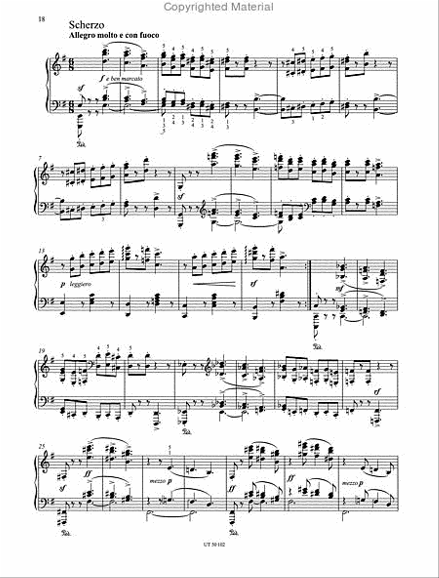 Piano Sonata, Op. 1, C Major Chamber Music scores gallery preview page 4