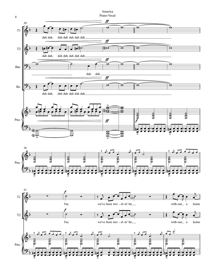 America TTBB scores gallery preview page 4