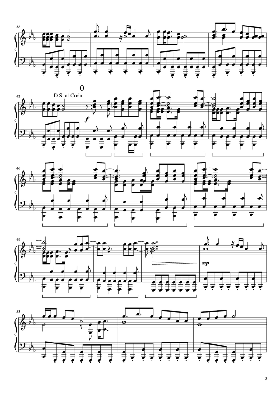 Rolling In The Deep Easy Piano scores gallery preview page 3