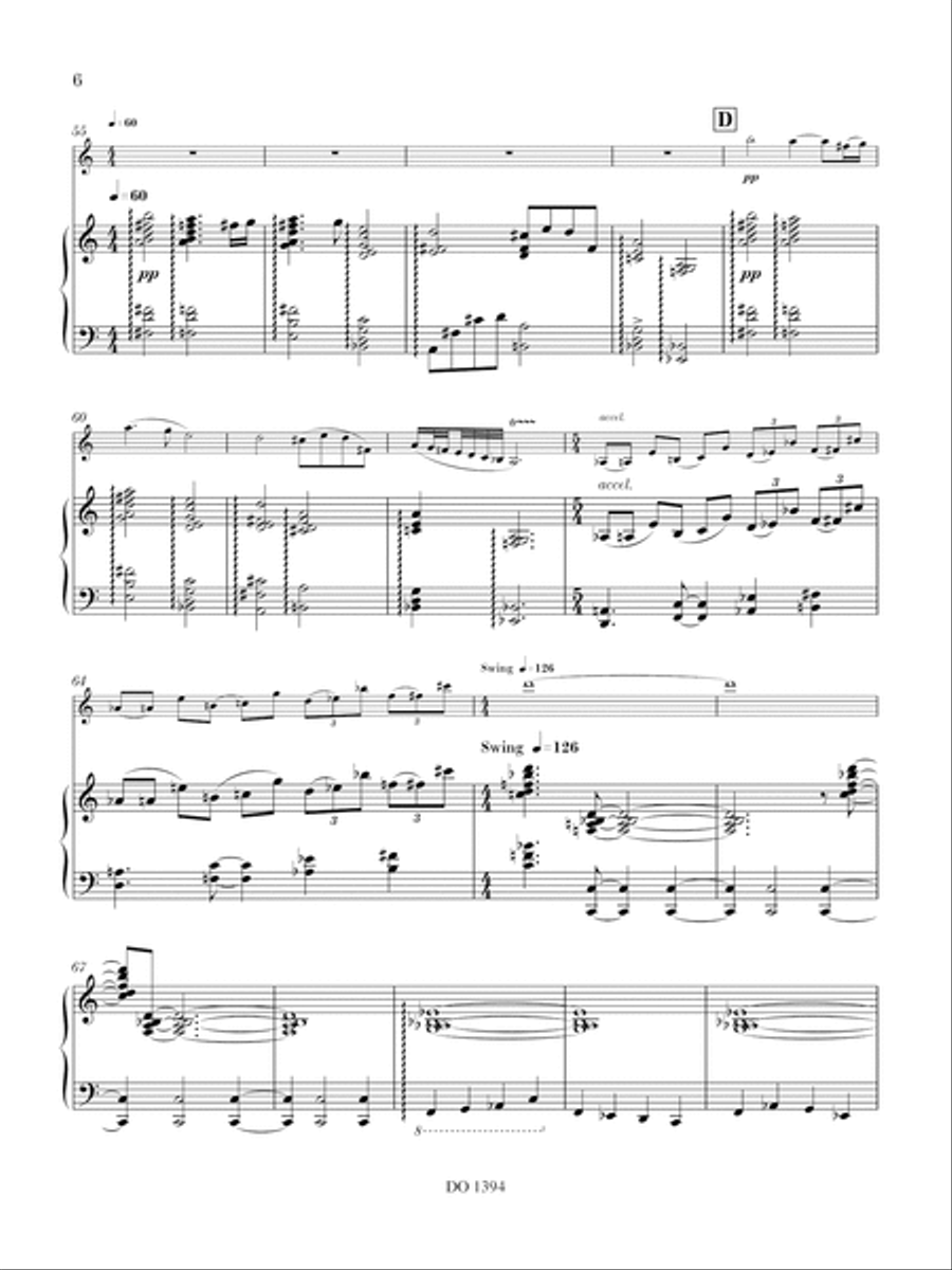 Soulful Ebony Clarinet Solo scores gallery preview page 6