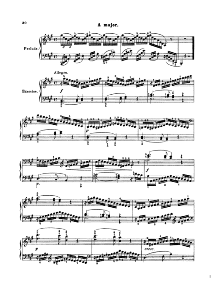 Clementi: Preludes and Exercises Piano Method scores gallery preview page 1
