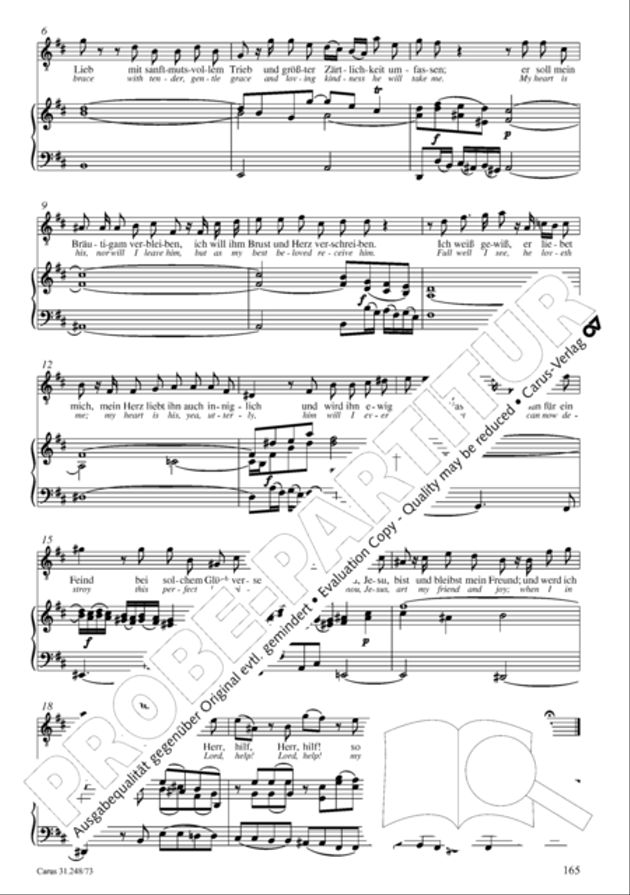 Christmas Oratorio (Weihnachtsoratorium, Teile IV-VI) 4-Part scores gallery preview page 86