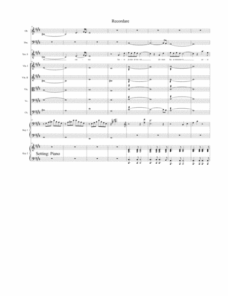 Recordare (from "Requiem Mass" - Full Score) image number null