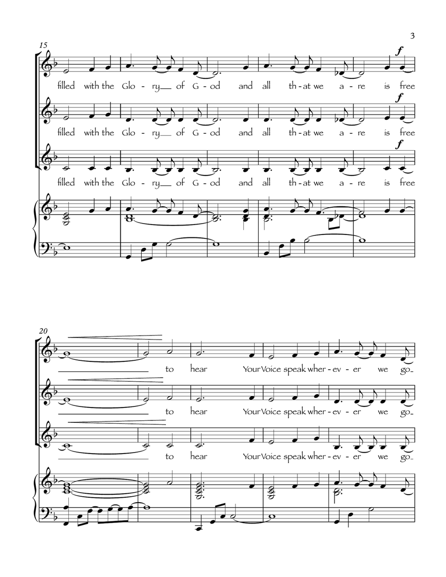 Uhuru! (SSA) SSA scores gallery preview page 3