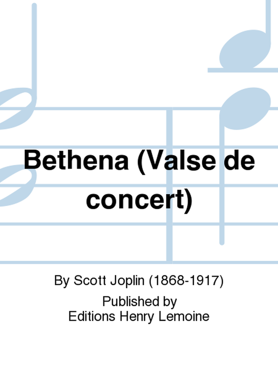 Bethena (Valse de concert)
