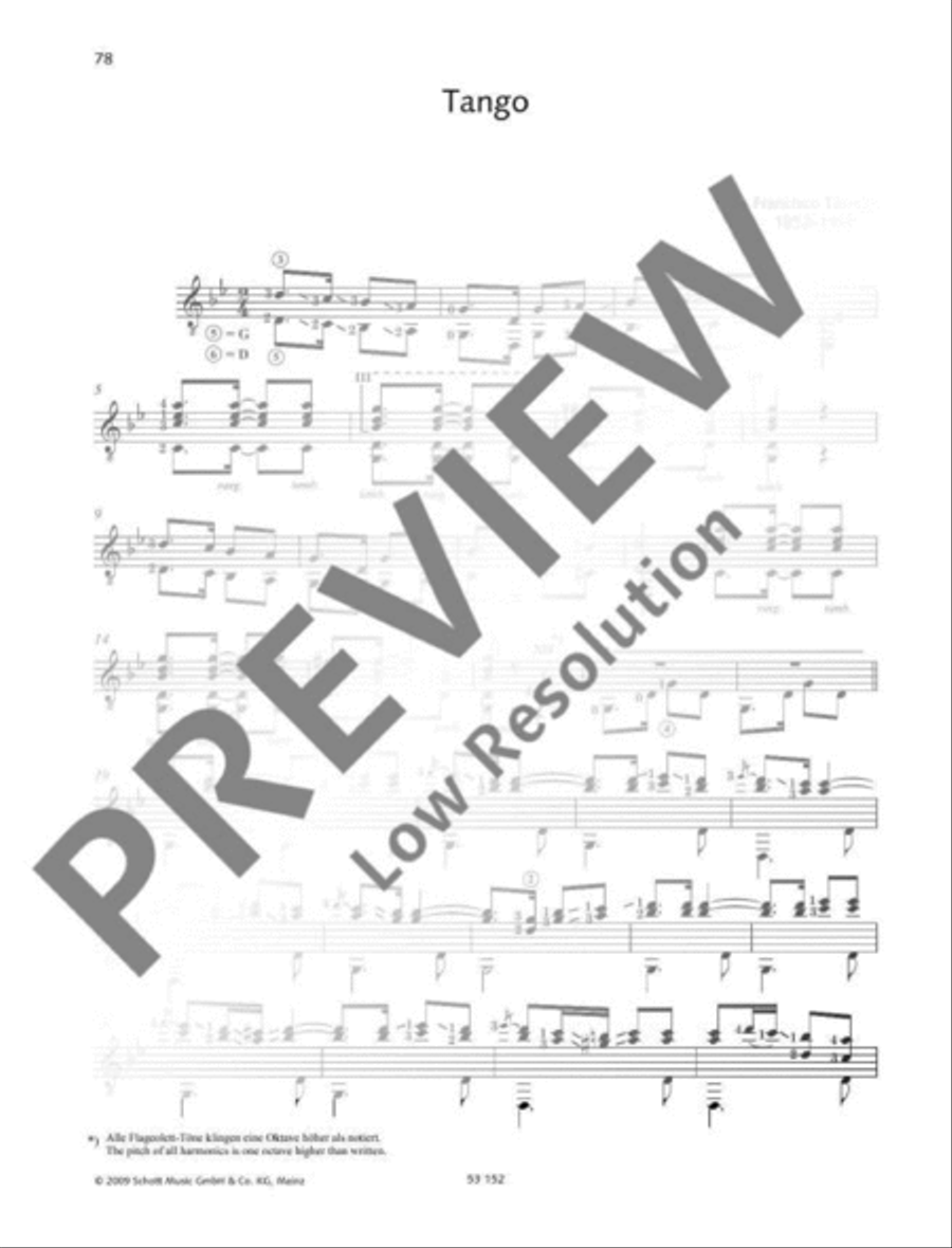 Tango Tango Classical Guitar scores gallery preview page 2
