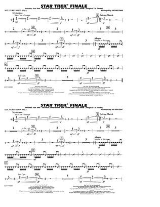 Star Trek Finale - Aux Percussion