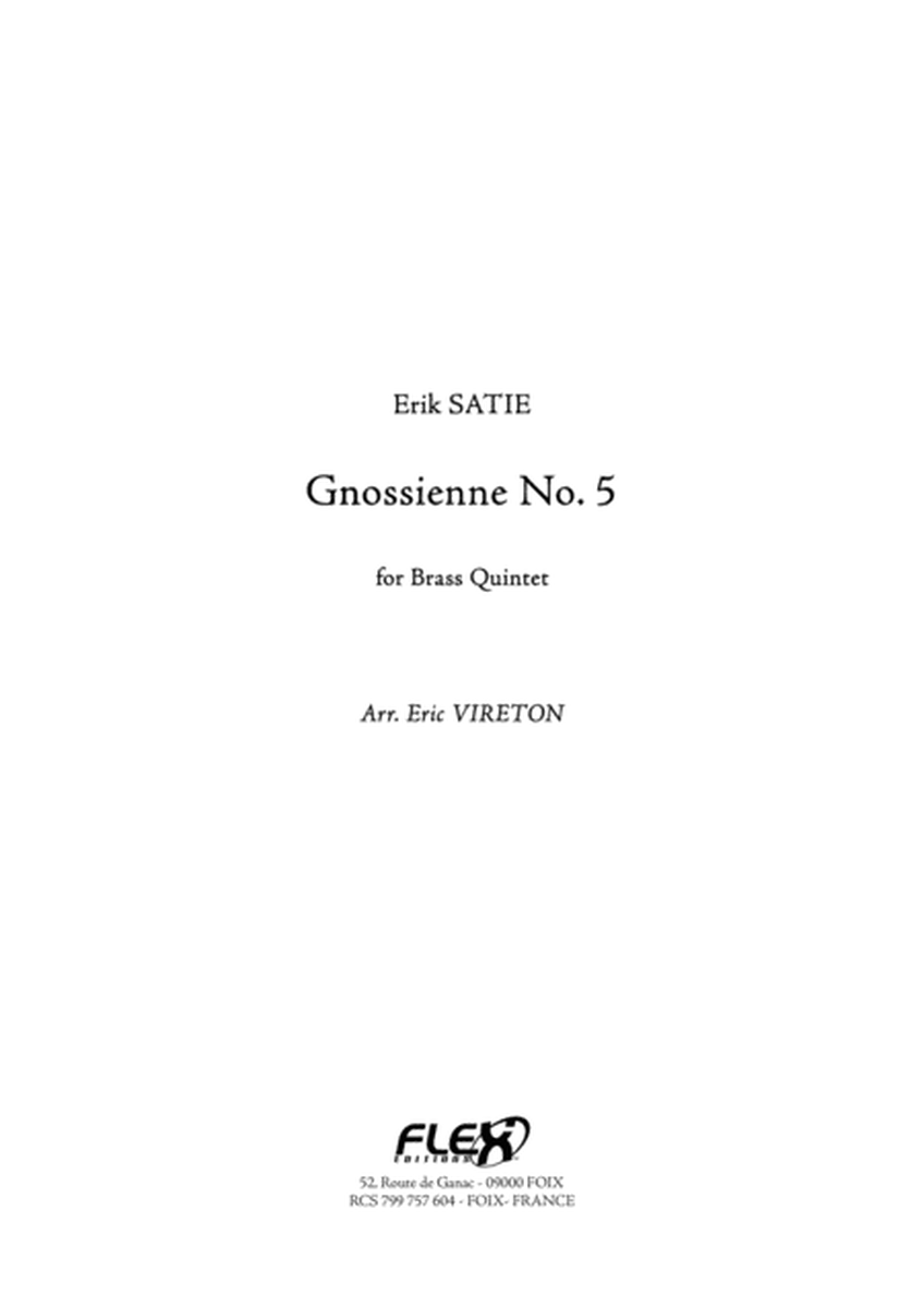 Gnossienne No. 5 image number null