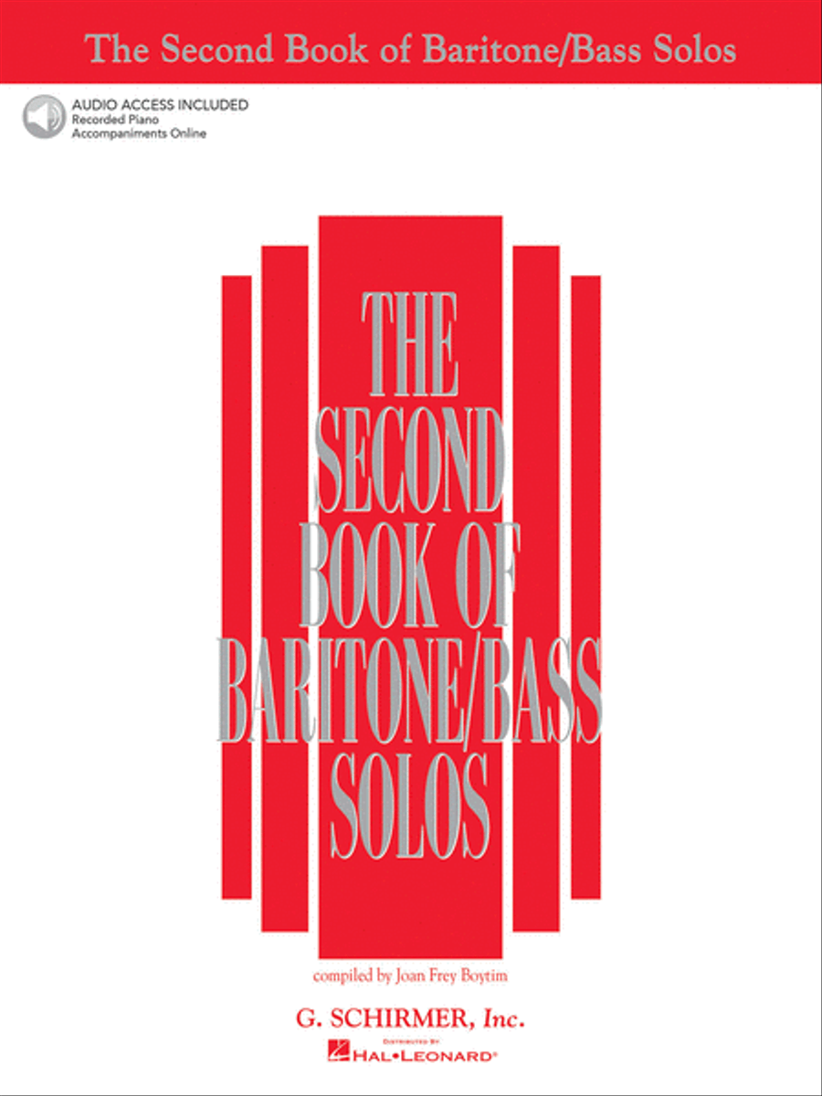 The Second Book of Baritone/Bass Solos Bass Voice scores gallery preview page 1