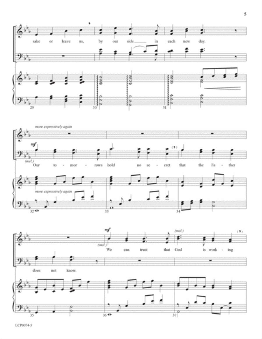 Forever Forever 4-Part scores gallery preview page 5
