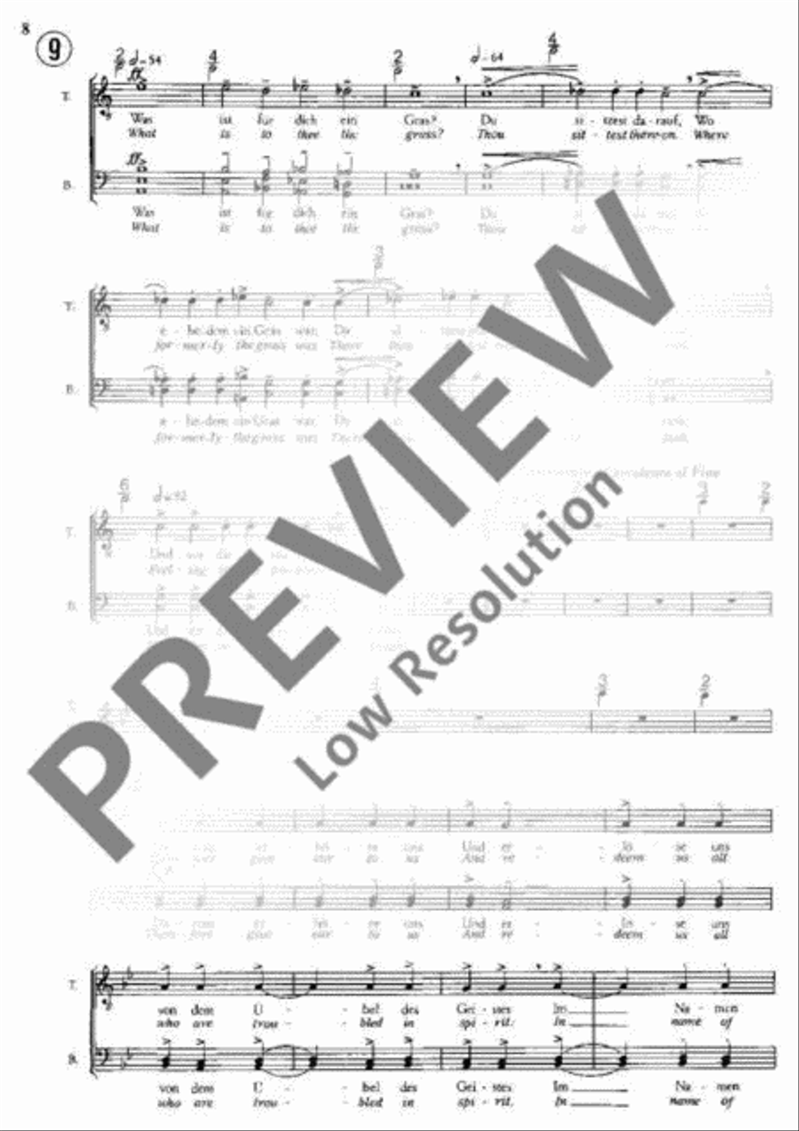 On Spring, on Oiltank and on Flying Mixed Choir scores gallery preview page 9