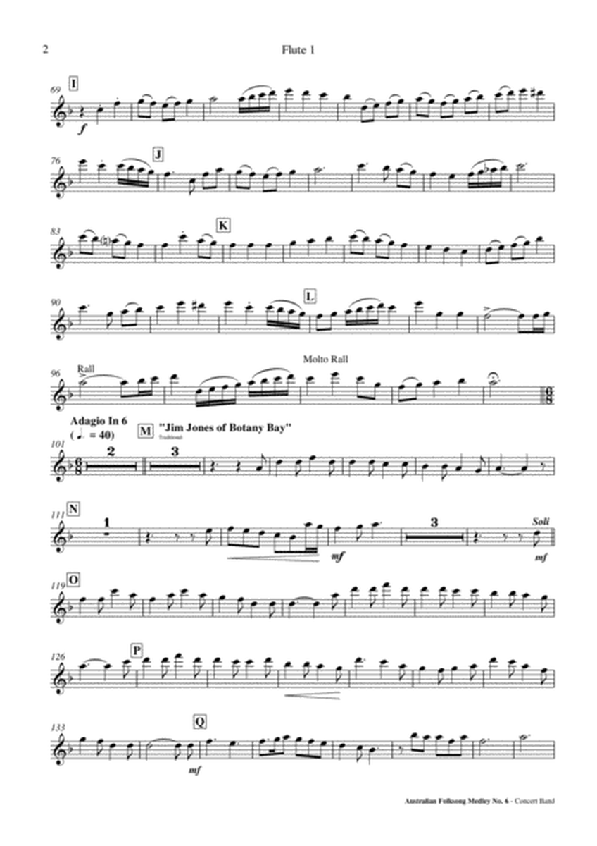 Australian Folksong Medley No. 6 – Concert Band image number null