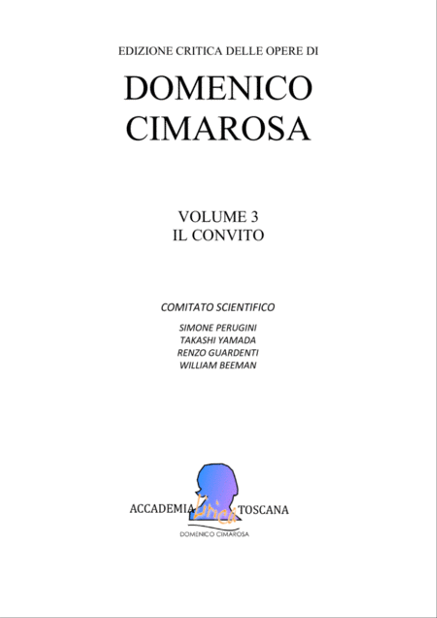Il Convito [Vocal Score] Small Ensemble scores gallery preview page 2
