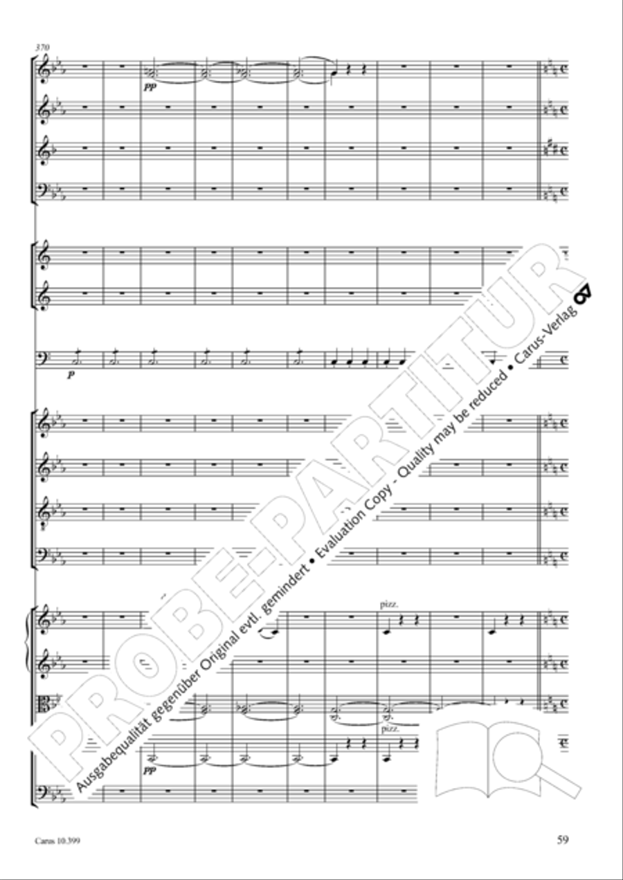 Schicksalslied, Op. 54 4-Part scores gallery preview page 60