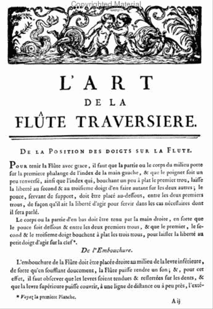 Methods & Treatises Flute - Volume 1 - France 1600-1800 Flute scores gallery preview page 2