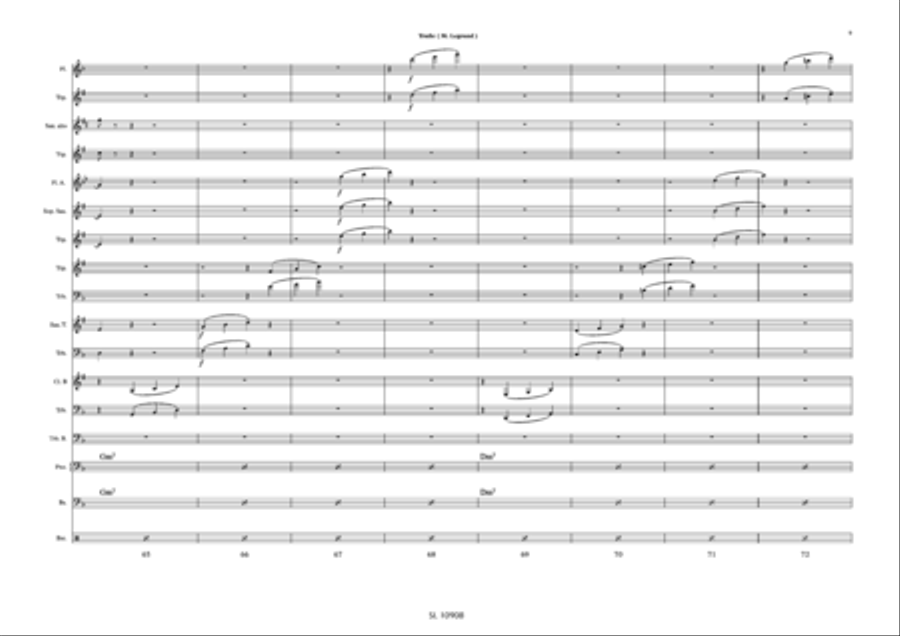 Trafic Jazz Ensemble scores gallery preview page 10