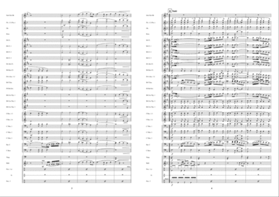 Yesterday Yesterday Concert Band scores gallery preview page 3