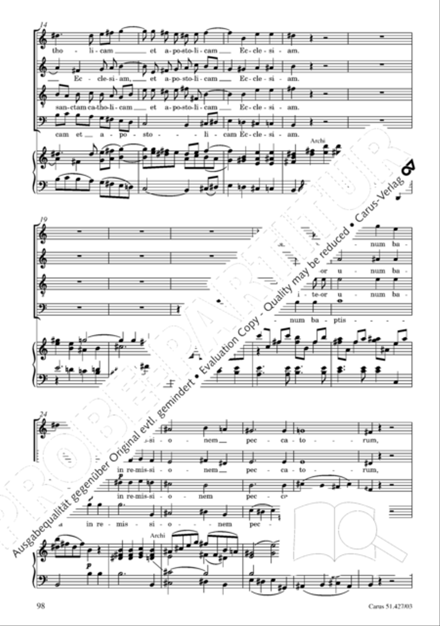 Mass in C Minor, K. 139/47a 