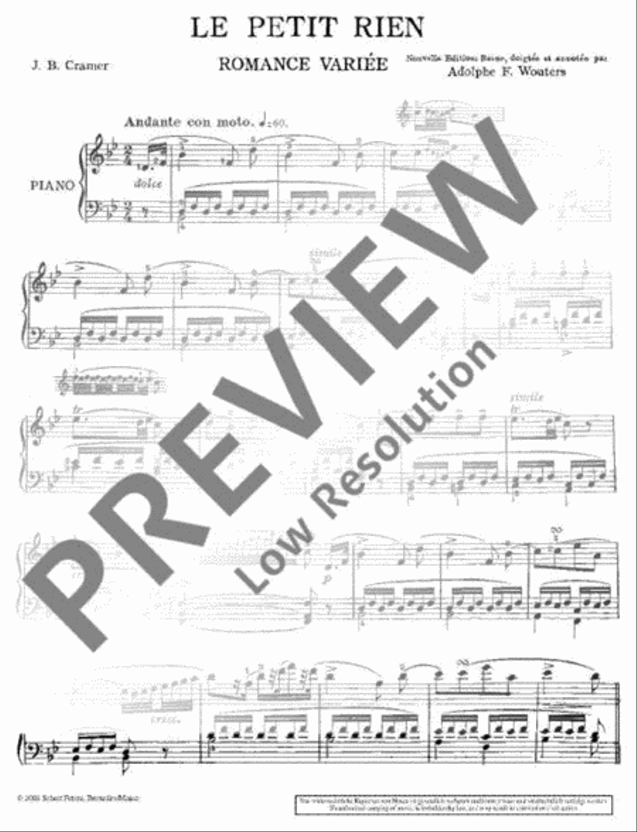 Le Petit Rien Piano Solo scores gallery preview page 4