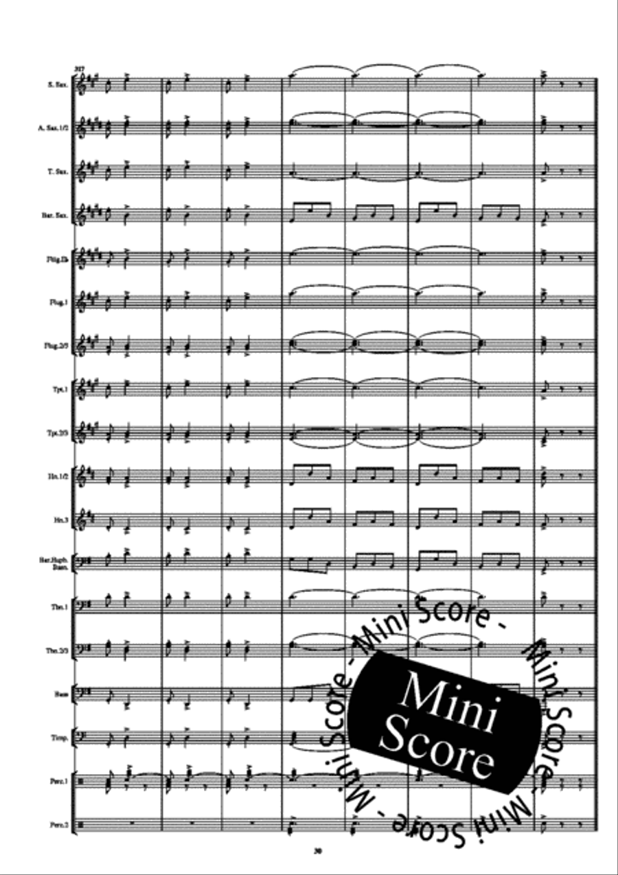 Traviata Per Banda Fanfare Band scores gallery preview page 34