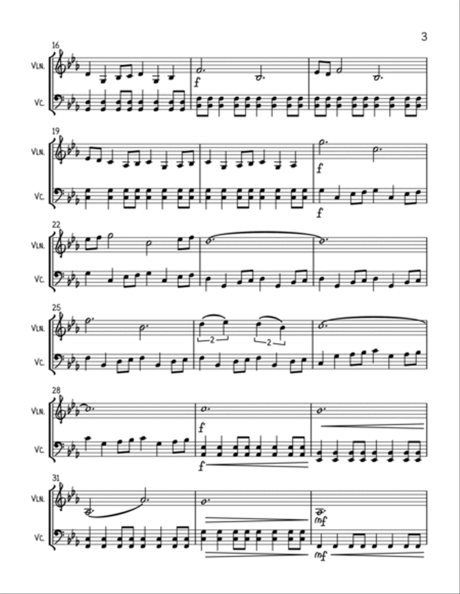 Game Of Thrones Game Of Thrones String Duet scores gallery preview page 3