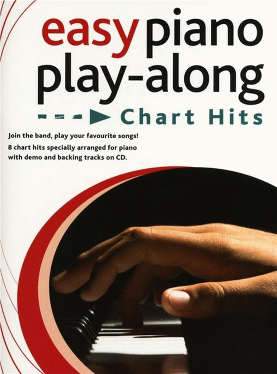 Easy Piano Play Along Chart Hits Book/CD
