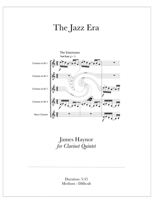 The Jazz Era for Clarinets