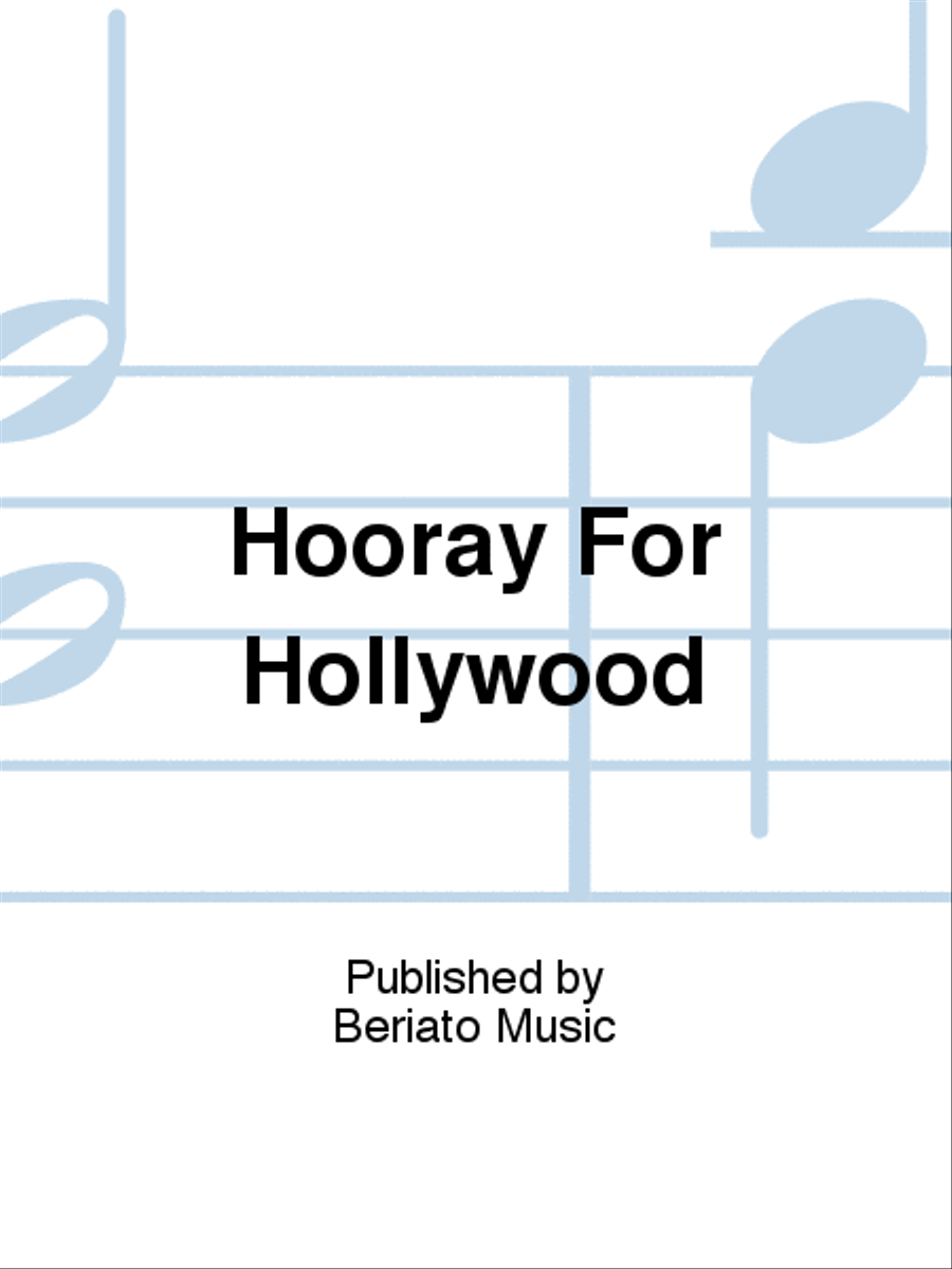 Hooray For Hollywood Piano, Vocal, Guitar scores gallery preview page 1