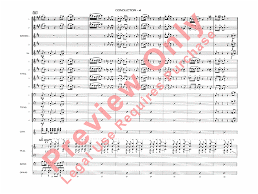 Soul Man Soul Man Jazz Ensemble scores gallery preview page 7