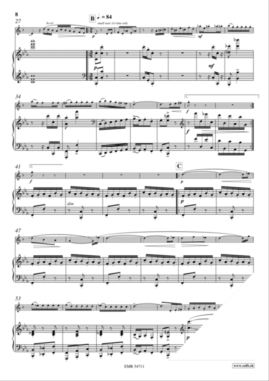 Concertino Euphonium scores gallery preview page 7