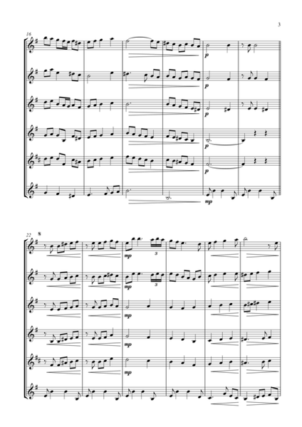 God Rest Ye Merry Gentlemen - for Clarinet Choir/Quintet image number null