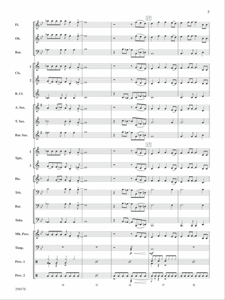 Rockstar: Score Concert Band scores gallery preview page 5