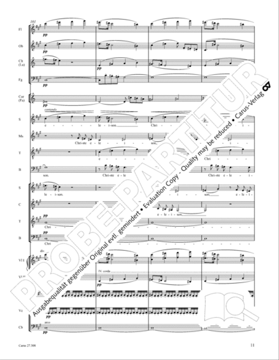 Messa da Requiem 4-Part scores gallery preview page 17