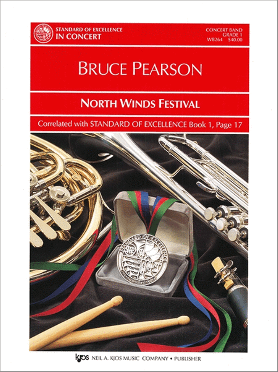 North Winds Festival Concert Band scores gallery preview page 1