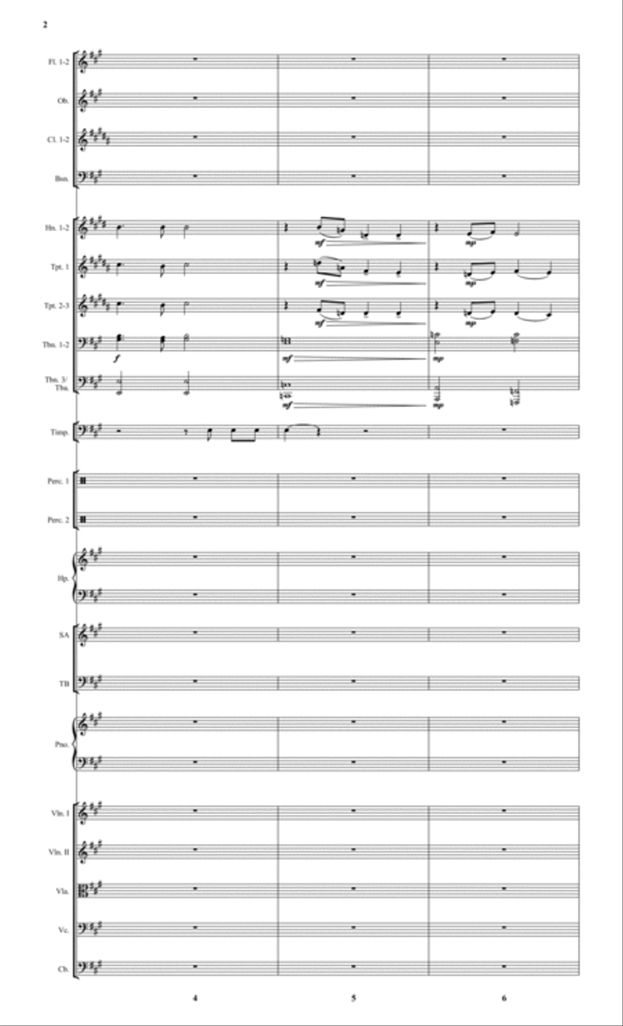 From Sea to Shining Sea Full Orchestra scores gallery preview page 3