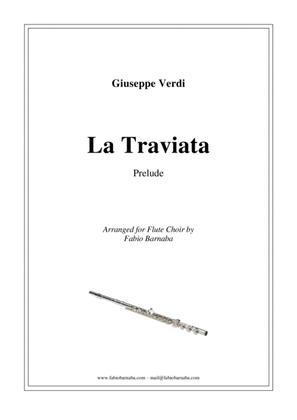 Book cover for Prelude from "La Traviata" - for Flute Choir